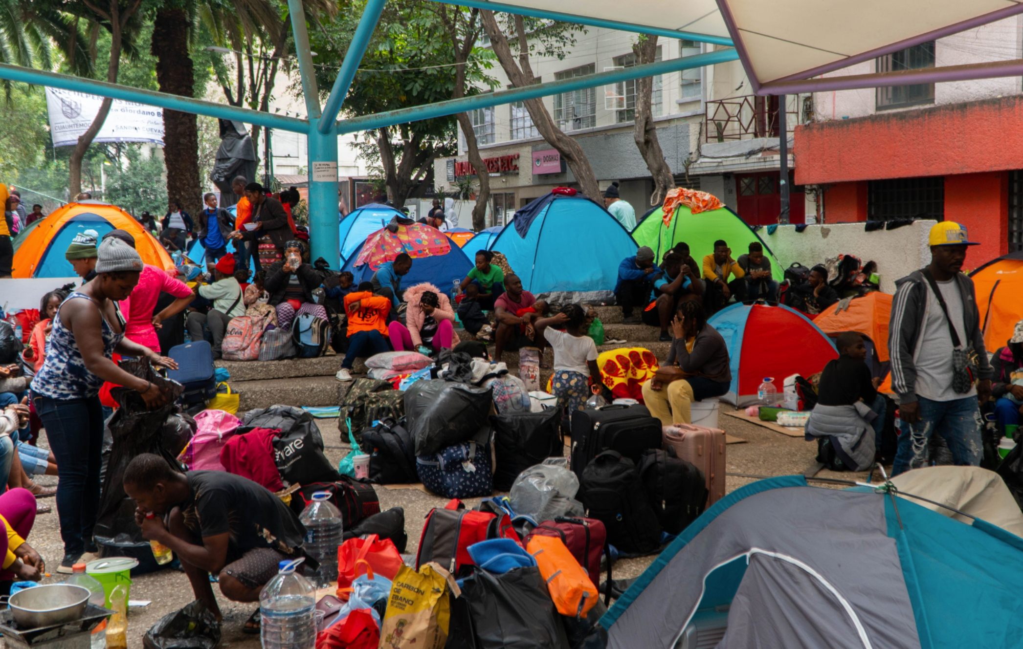 Agreden a migrantes en la colonia Juárez, CDMX